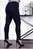 Picture of PLUS SIZE NAVY ULTRA COMFORT STRETCH TROUSER